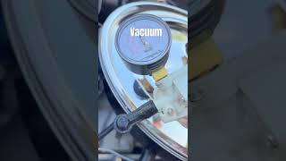 Vacuum testing. What does the Needel tell you? #SmallBlockChevy.