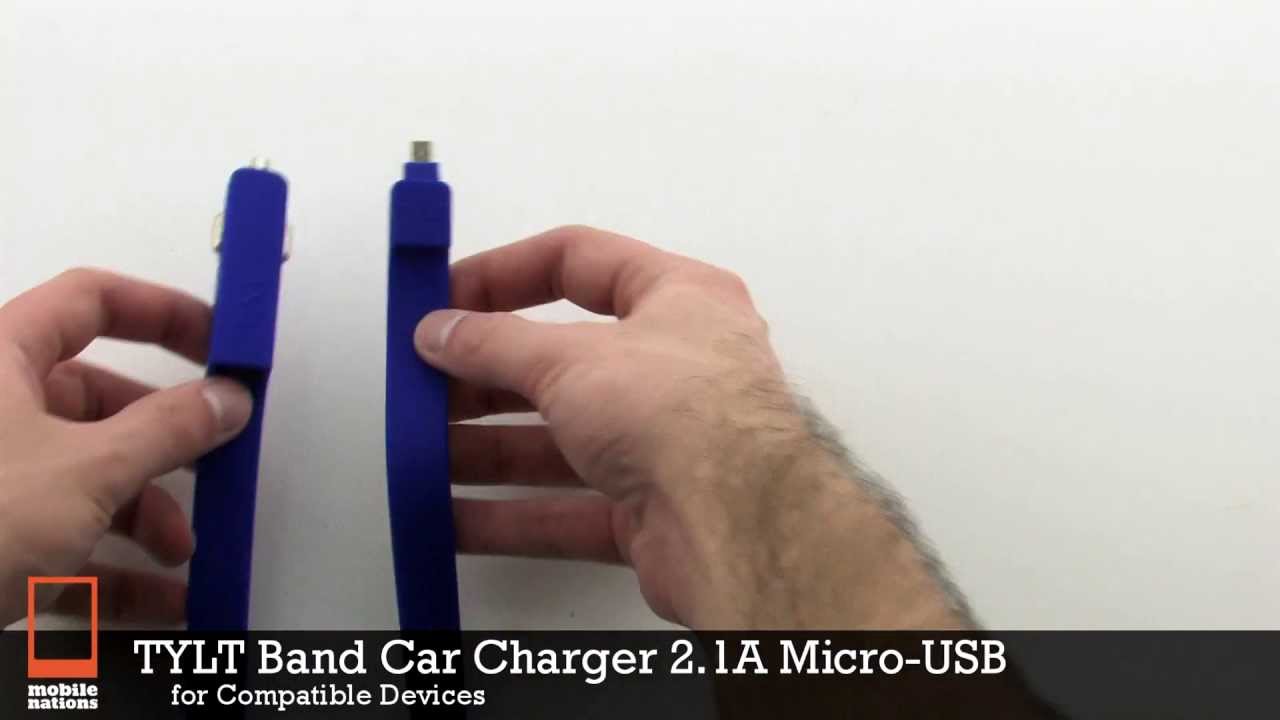 TYLT Band Car Charger 2.1A Micro-USB