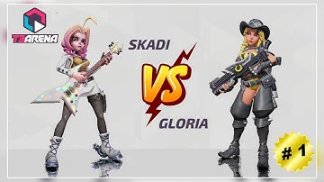 T3 Arena Gameplay Walkthrough Skadi + Gloria (Android,  iOS) - Part 1