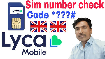 How to check your Lycamobile number in 2024 How to check lycamobile number uk 🇬🇧