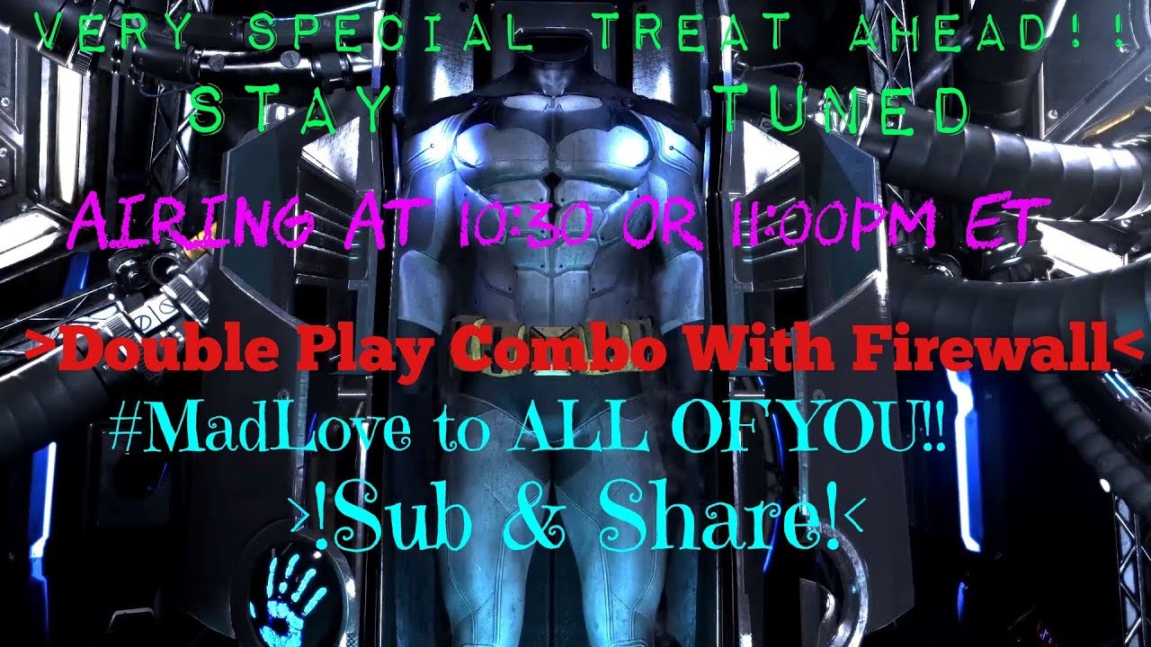 SebasCbass LIVE PSVR - Firewall Zero Hour+Batman Arkham Asylum VR - Ep.260 - Exploring the Batcave!