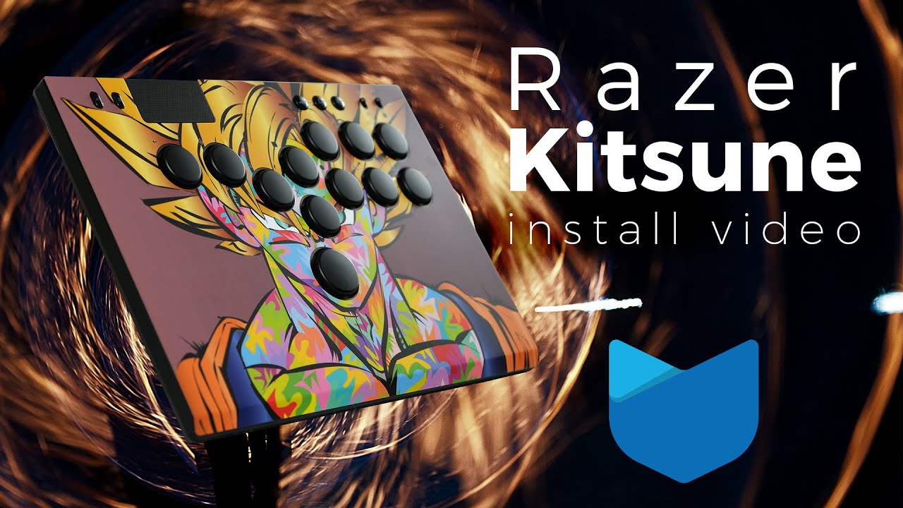 Buy Razer Skins - Razer Kitsune - Geometric Mercury - Full, Console Skins