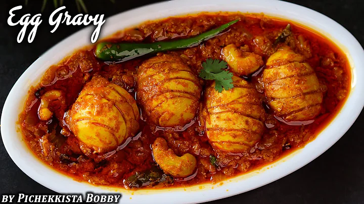 Simple & Tasty Egg Gravy/ Egg Curry Recipe/ Egg Ma...