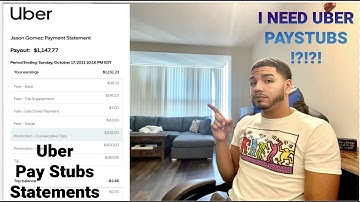 (2025) How To Get Paystubs For Uber Drivers In PDF Format - Free and NO Computer