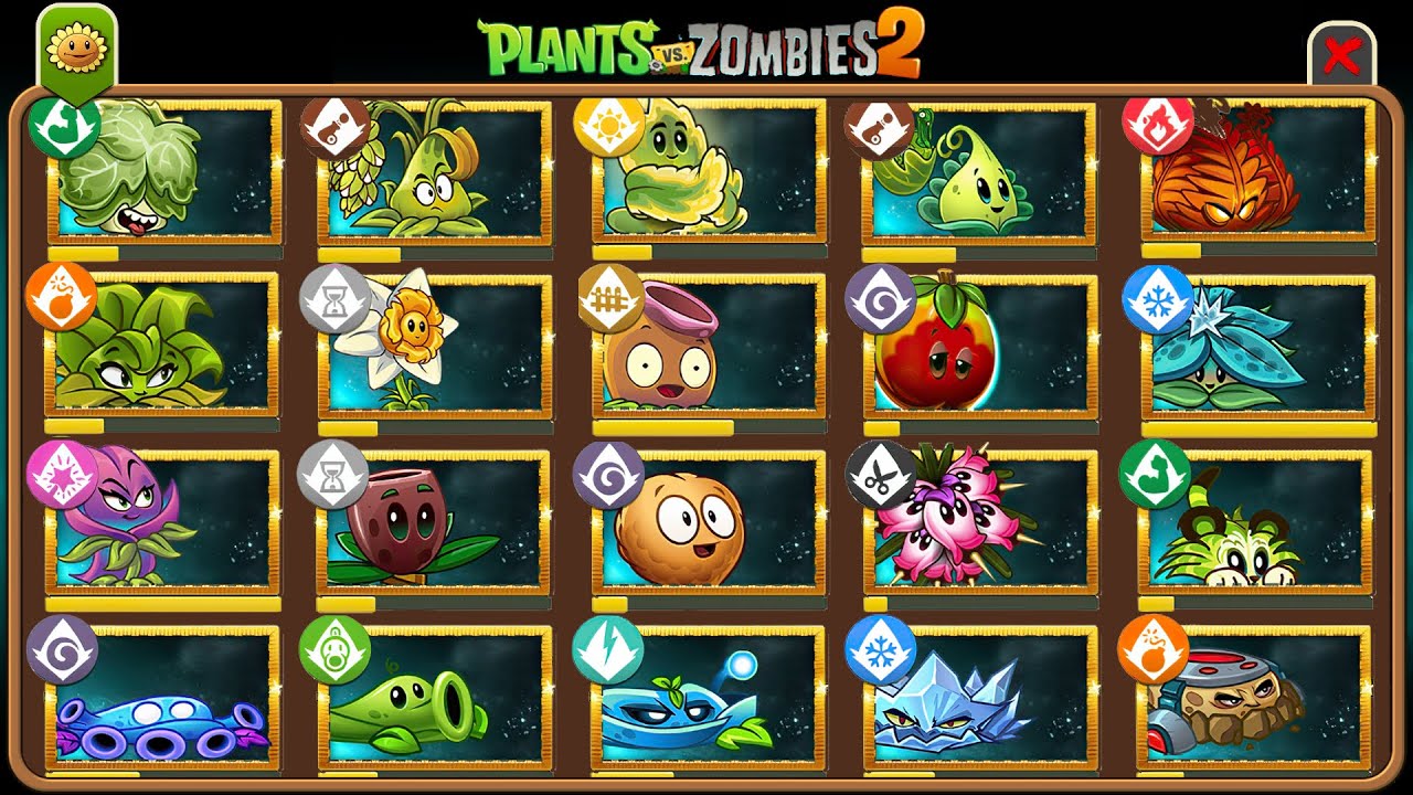 All New Plants in Plants vs Zombies 2 2022 