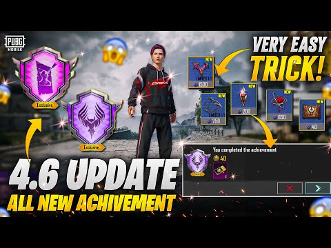 4.6 Update Achievements | How To Complete ( Final Hunting Chapter ) & First Hunt | PUBGM