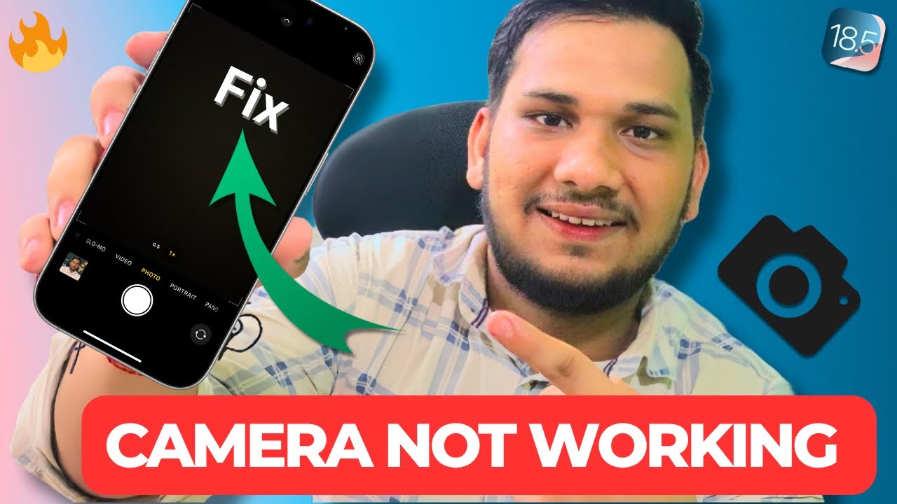 How To Fix iPhone Camera Not Working After iOS 18 Update - YouTube