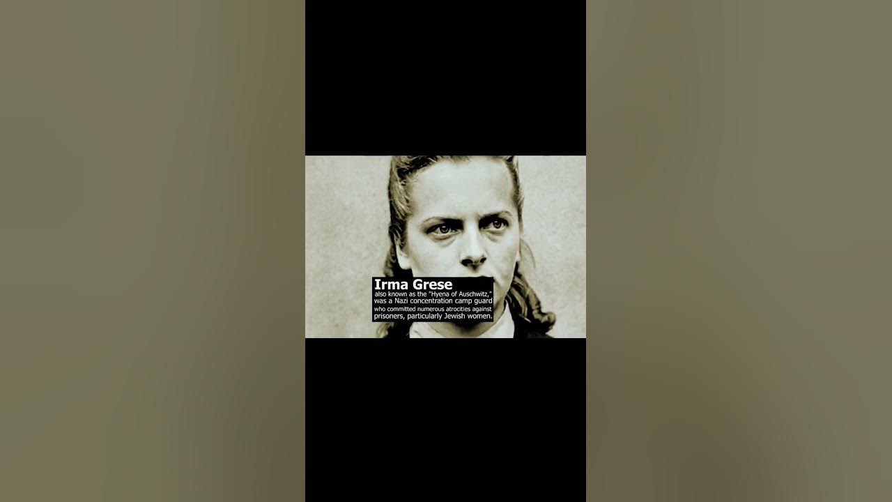 Who was Irma Grese ? #shortvideo #shorts - YouTube