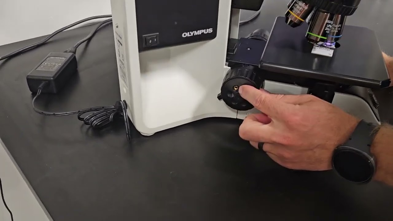 Olympus BX46 Pathology Microscope | Ergonomic Clinical Setup with