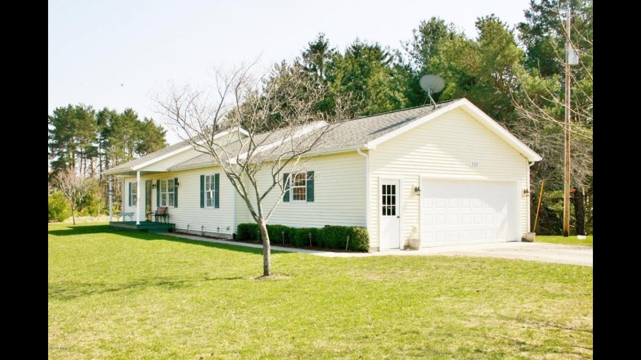 Home for sale 122 Gordon, Scottville, MI 49454 YouTube