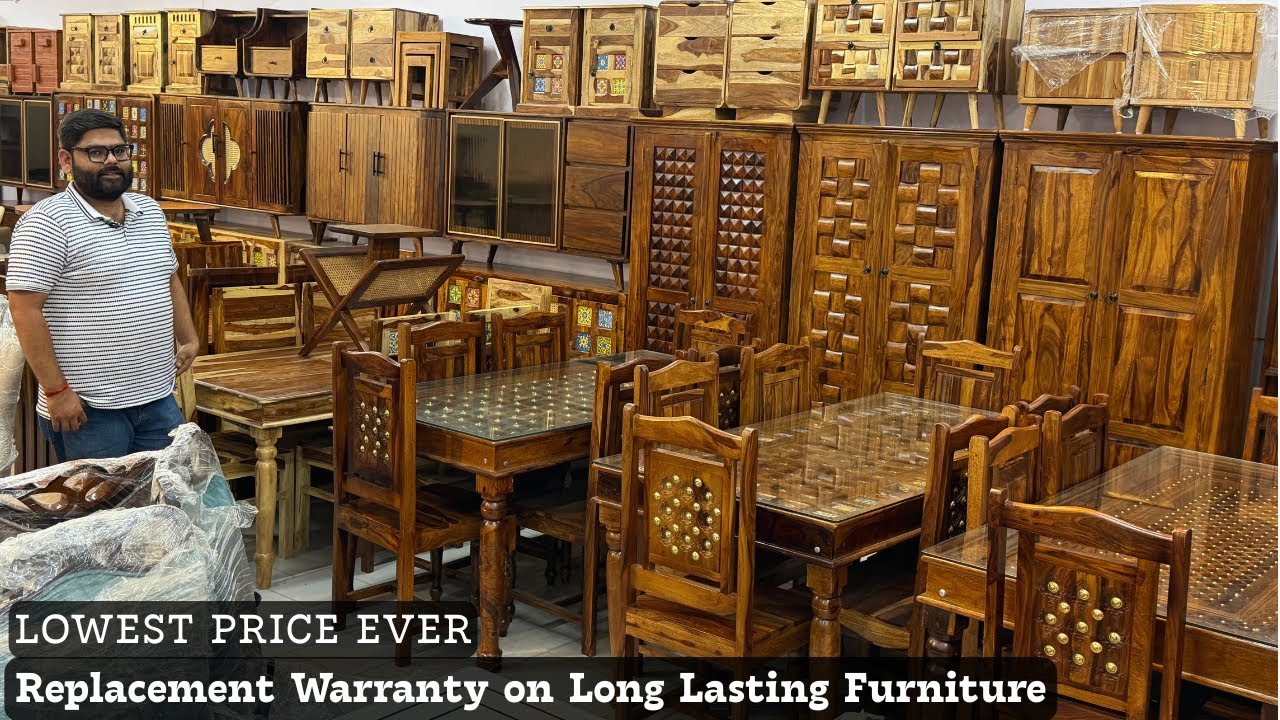 Long Lasting Furniture at Lowest Price Ever Sheesham Wood & Upholstered Sofas Beds Dinings Dressing