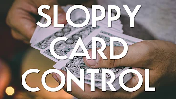 SLOPPY CARD CONTROL (easy tutorial) NEW website! NEW channel!