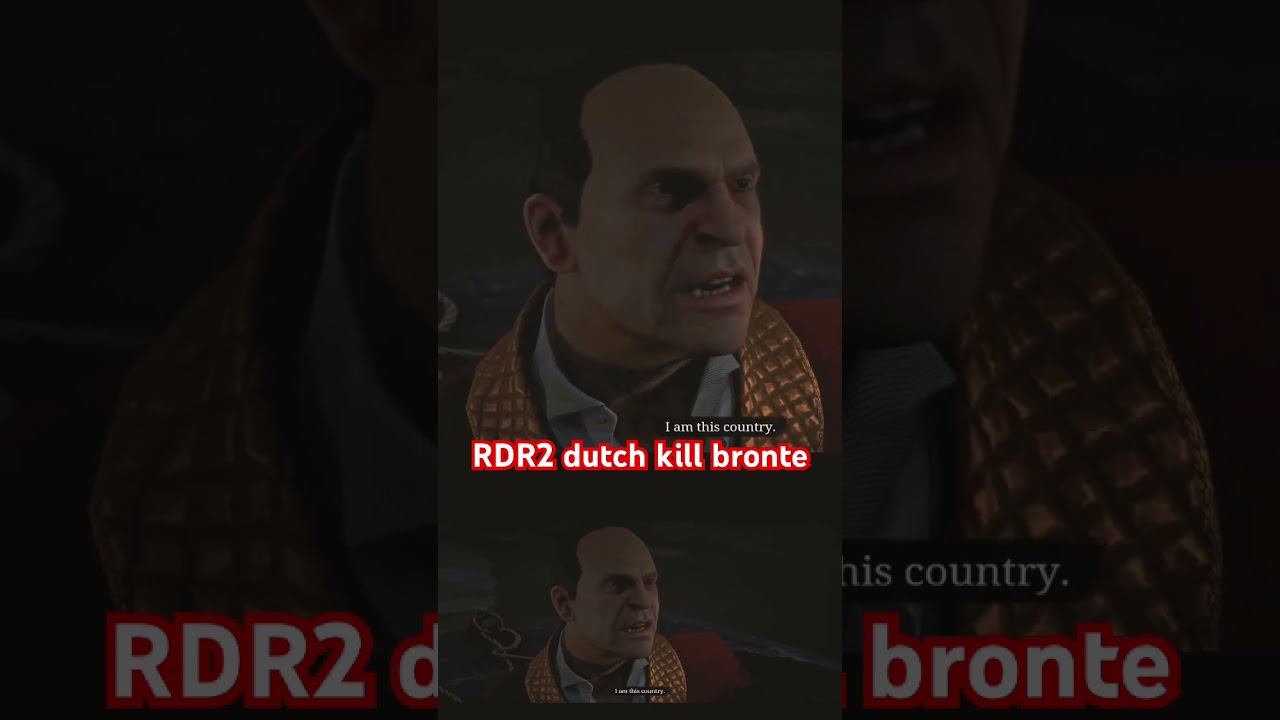 rdr2 dutch kill bronte 