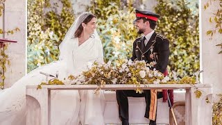 ملخص الزفاف الاسطوري للأمير حسين و الأميرة رجوه