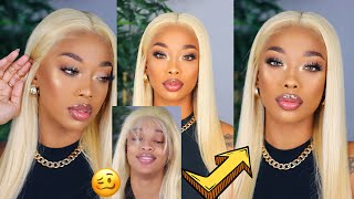 Easy Step By Step 613 Blonde Wig Install- Ft Julia Hair