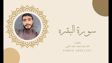 سورة البقرة | أحمد عبد الحي