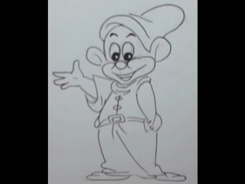 How To Draw Disney Characters Easy For Kids - Fogueira Molhada