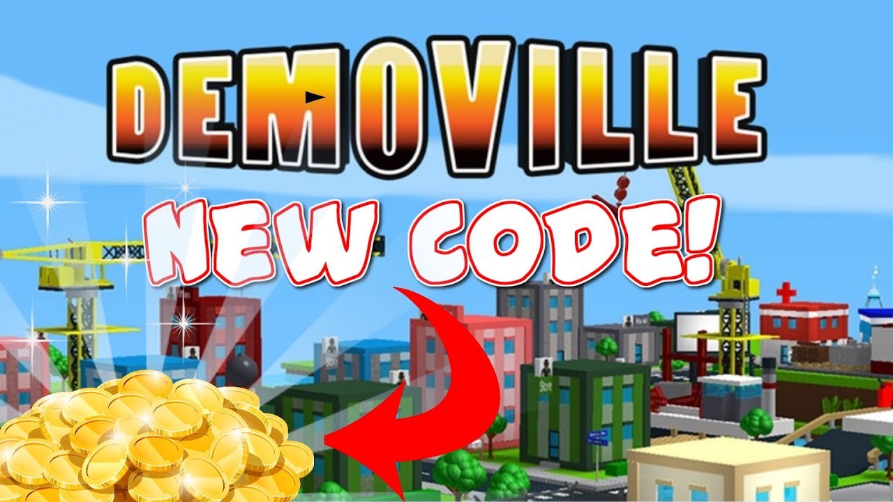 Demoville New Code Lots Of Coins Roblox Youtube - roblox demoville codes 2019