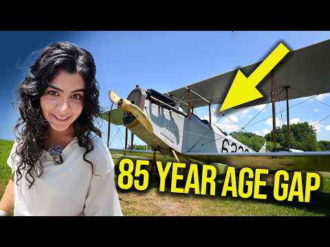 Now THAT'S An Age Gap... | 23 Y/O Test Runs The 1917 Curtiss Jenny