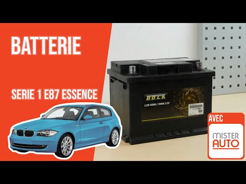 Changer la Batterie BMW 118i E87 🔋