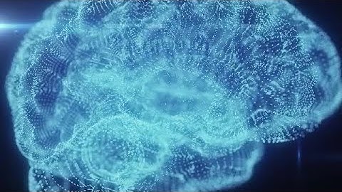 Brain Hologram Stock Motion Graphics