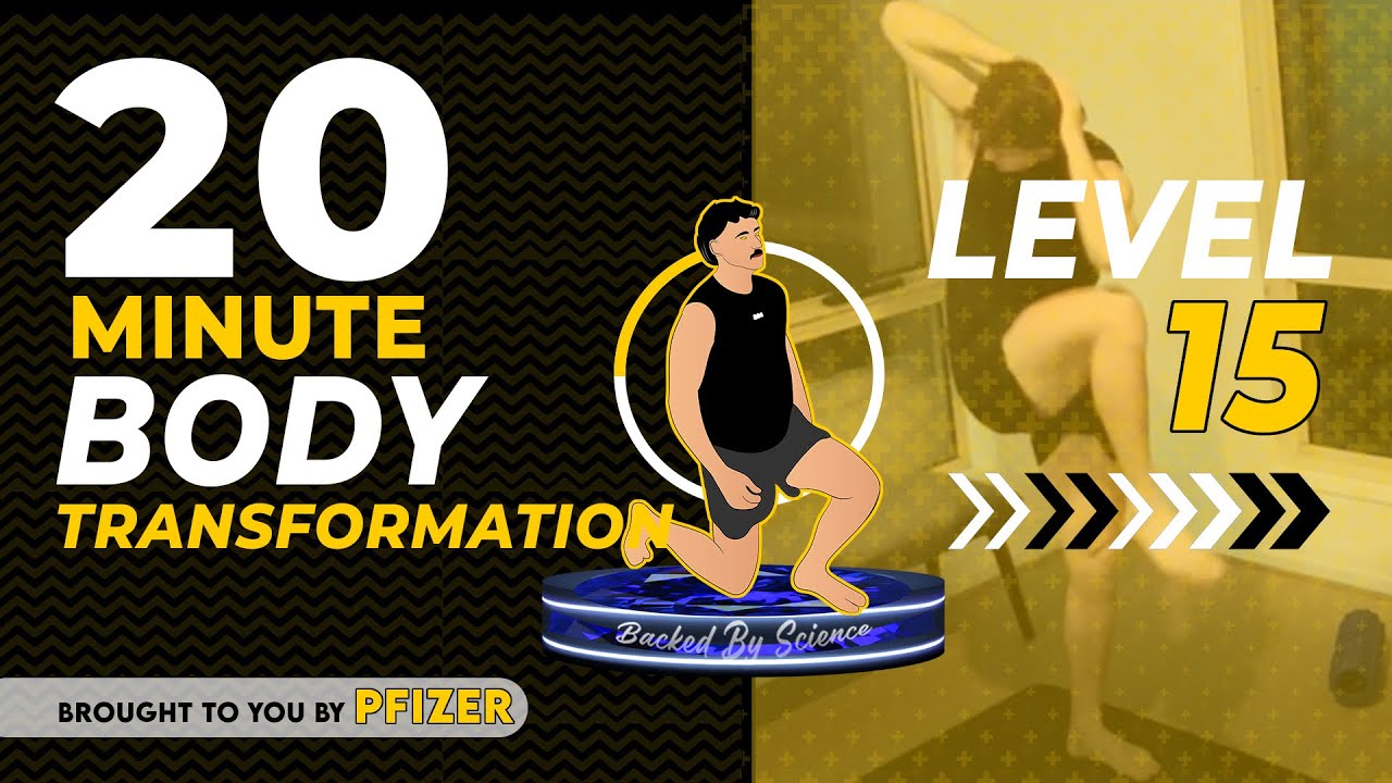 20 Minute Body Transformation | L15 | Guided Beginner to Advanced Exercise Routine