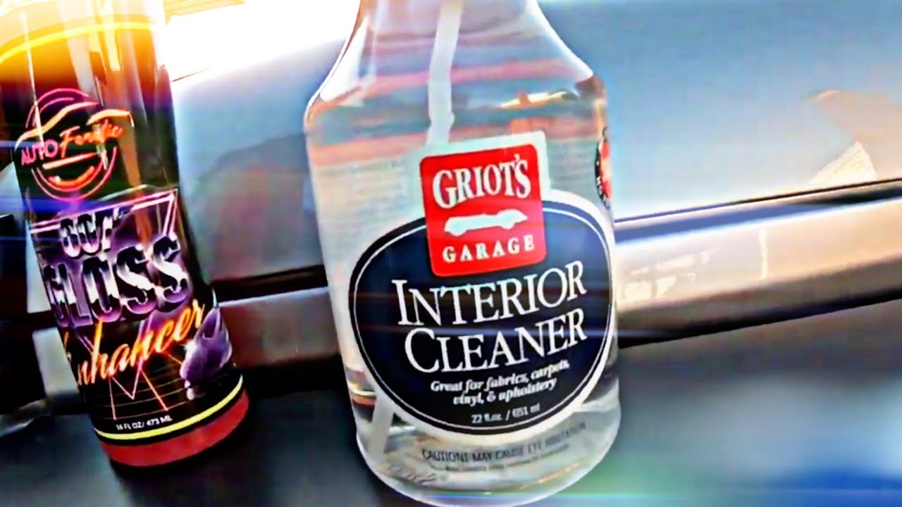 How To Use Griot's Garage Interior Cleaner With Auto Fanatic 007