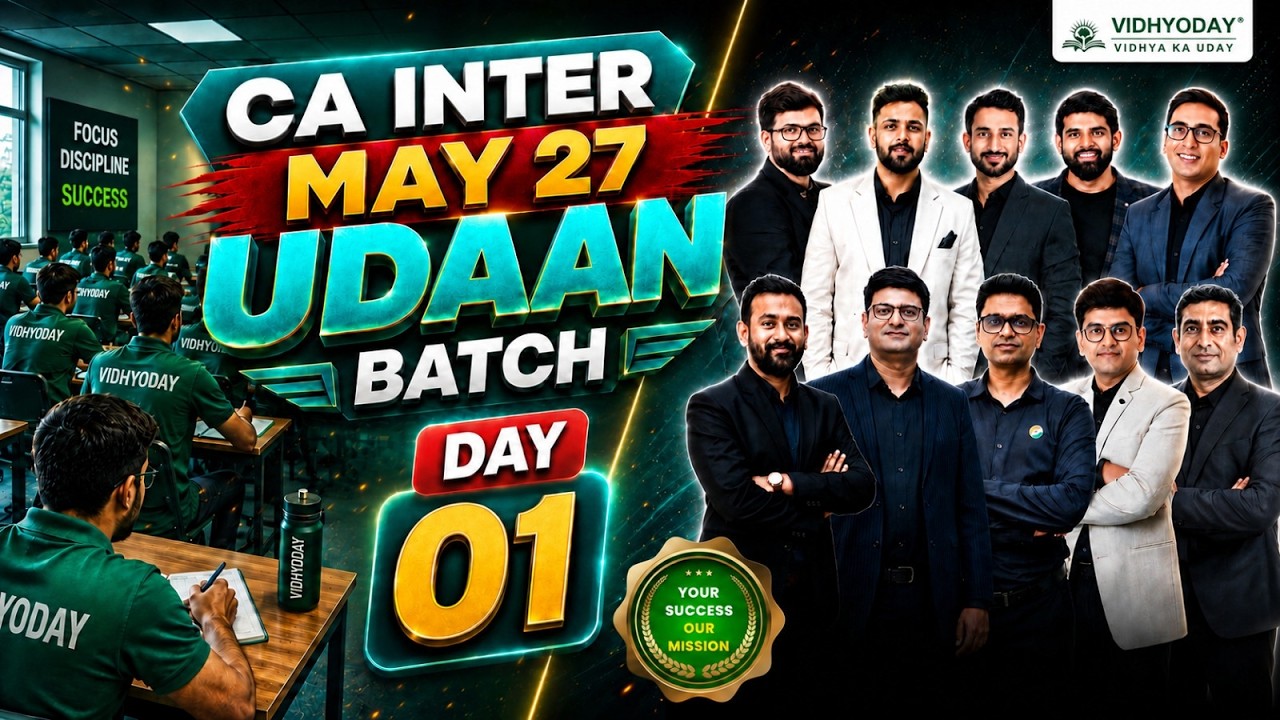 CA INTER PRE RESULT UDAAN BACTH FOR MAY 2027 EXAMS - YouTube