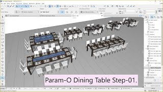 Param-O Dining Table Step-01