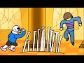 Generic sans vs frisk animation