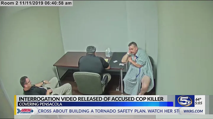Authorities release accused cop killer interrogati...