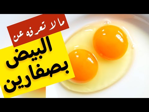 فيديو: هل البيض ذو صفار مزدوج مناسب للأكل؟