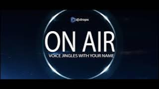 On Air - The most popular jingles with your DJ Name!