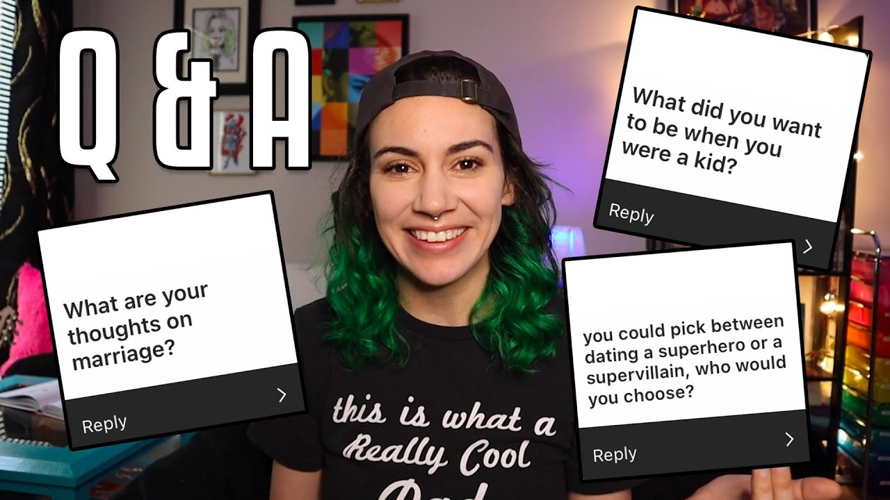 Spicy Q&A (childhood dreams, marriage plans, and more)