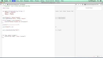 [Tutorial] Swift lernen 24: Dictionary