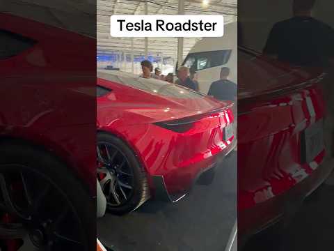 Tesla Roadster Revealed 0 to 100 1.2 second #tesla