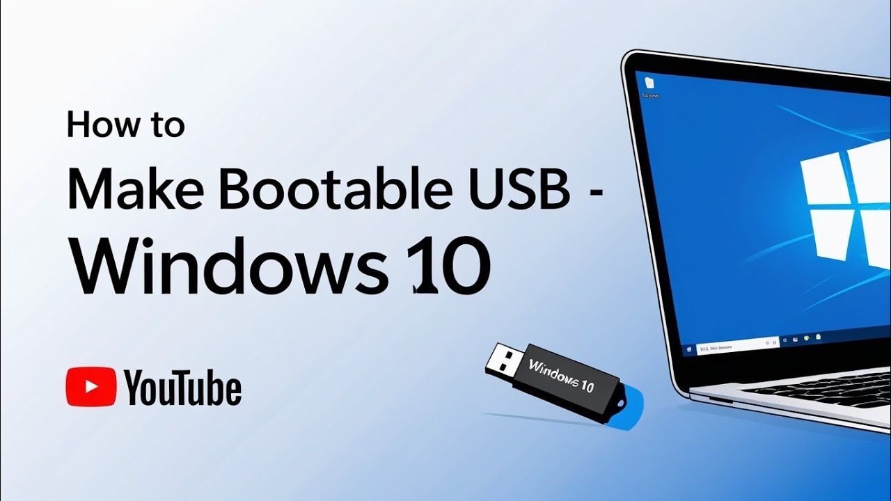 How to Make a Bootable USB for Windows 10 (2025) | Bootable USB Kaise
