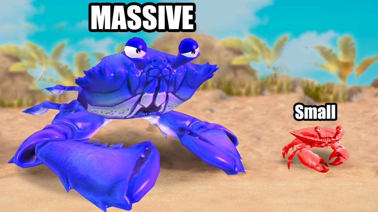 parking BIG CRAB EAT LITTLE CRAB! - King of Crabs | Ep3