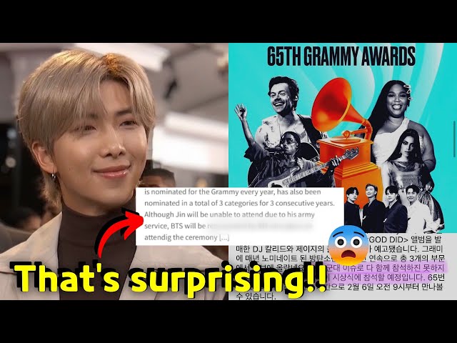 BTS For 'GRAMMYs 2023', Under New Category!! 