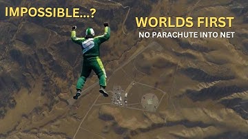 Skydiver Luke Aikins Jumps 25000 Feet Into Net With No Parachute | Luke Aikins | Minute Facts