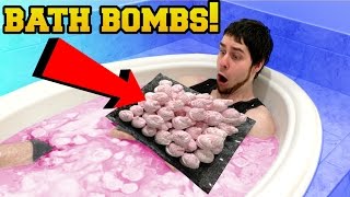 Cupcake Bath Bombs Bath Challenge