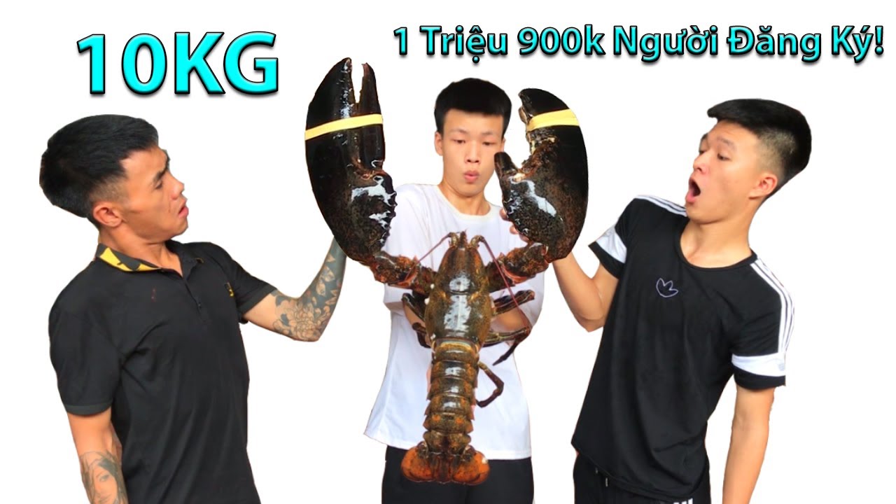 hải sản hữu bộ New Update Hữu Bộ | Thịt Tôm Hùm Alaska Khổng Lồ 10KG Ăn Mừng 1 Triệu 9 Người Đăng Ký