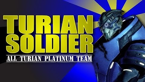 The Turian Soldier: Platinum All Turian Squad! Mass Effect 3 Multiplayer