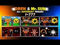 OREN &amp; Mr. SUN All Phases Evolution (1–777) 🔥 | Every Different Phase Transformation