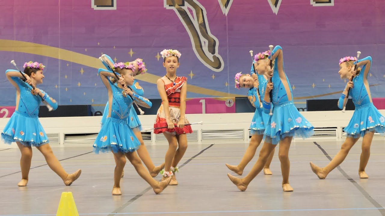Majorettes*SOFFI Lozorno* - mini BATON cadets - XX European Majorette Championship - Monza 2025