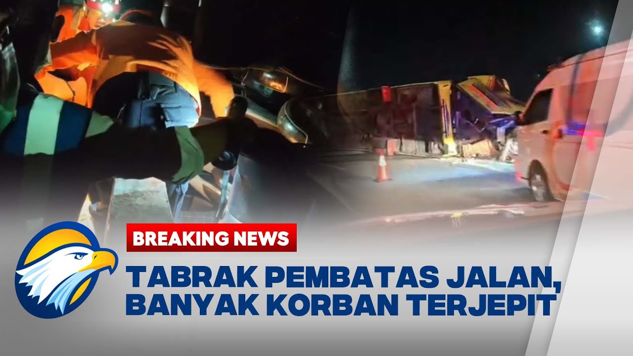 BREAKING NEWS - LAKA MAUT BUS CAHAYA TRANS DI SEMARANG, 16 PENUMPANG TEWAS