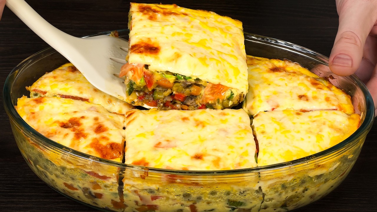 Es ist so lecker, dass ich es fast jeden Tag mache! 😋 Einfaches Rezept, wenn Sie 3 Eier haben❗