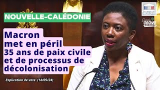 🏛️NOUVELLE-CALÉDONIE | Macron met en péril 35 ans de paix civile et de décolonisation