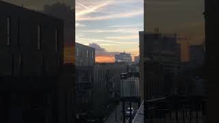Always a fan of sunset🌅 #london #eveningsinlondon #sunsetview