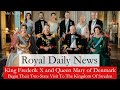 King frederik x and queen mary of denmark attend a gala state banquet in stockholm more royalnews